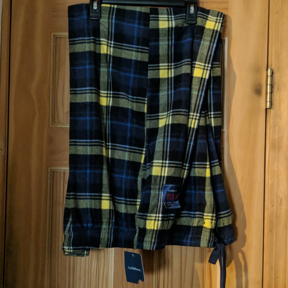 Men's brushed fleece pajamas XL